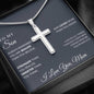 To My Son Cross Necklace