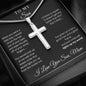 Memories Cross Necklace for Son
