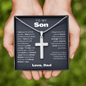 To My Son Love Dad - Amazon - Believe