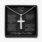 Memories Cross Necklace for Son