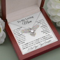 To My Loving Mom - Love Knot - Eagle Daughter