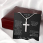 Memories Cross Necklace for Son