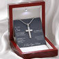 To My Son Cross Necklace