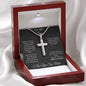 Memories Cross Necklace for Son