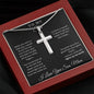 Memories Cross Necklace for Son