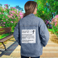 God  Loves You Denim Jacket