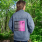 Dear  Person Behind Me - God Loves You - Denim Jacket