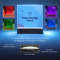 [BEST SELLER] You & Me CLEAR Acrylic LED Light - Changes Colors!