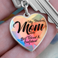 To My Mom Graphic Keychain