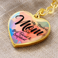 To My Mom Graphic Keychain