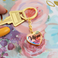 To My Mom Graphic Keychain