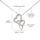 Mother Daughter Necklace - Forever Linked Together