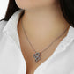 Mother Daughter Necklace - Forever Linked Together