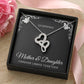 Mother Daughter Necklace - Forever Linked Together