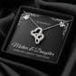 Mother Daughter Necklace - Forever Linked Together