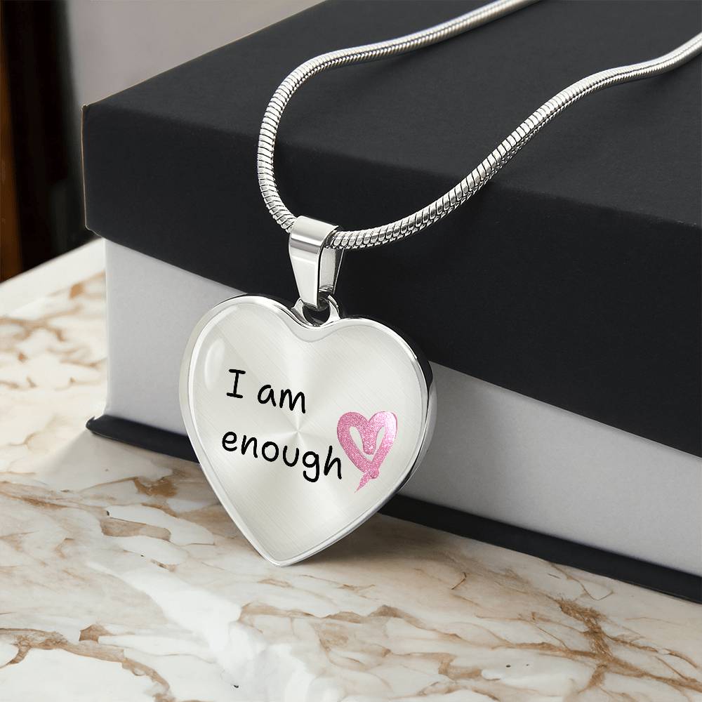 I Am Enough Necklace -Personalized