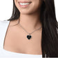 Engraved Heart Necklace