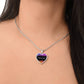 Believe In Yourself Engraved Heart Necklace
