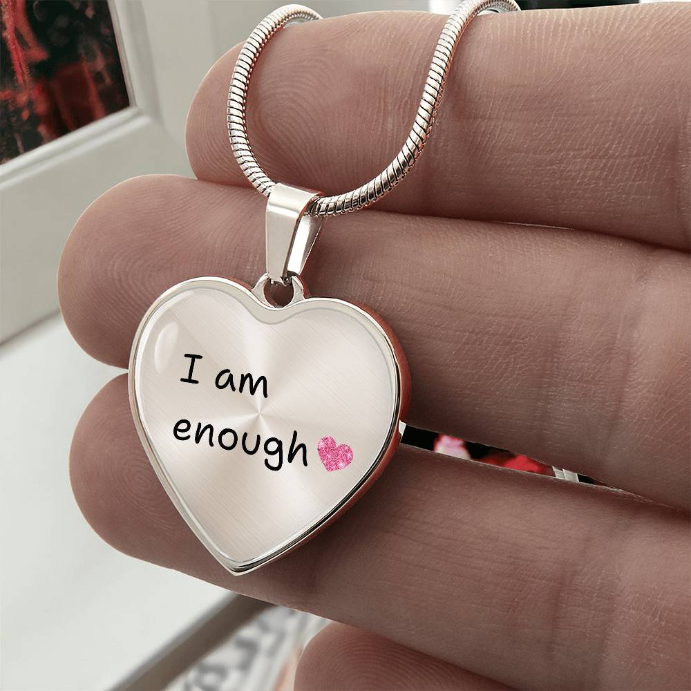 I Am Enough Necklace -Personalized