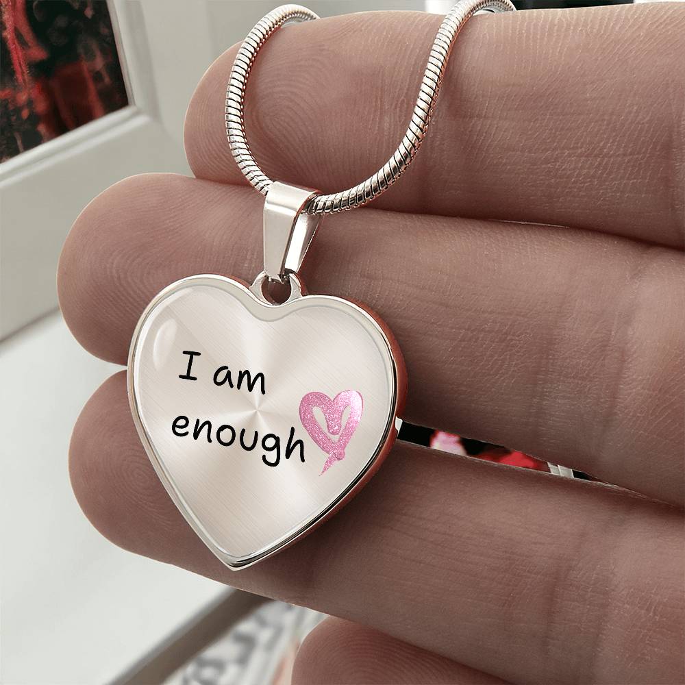 I Am Enough Necklace -Personalized