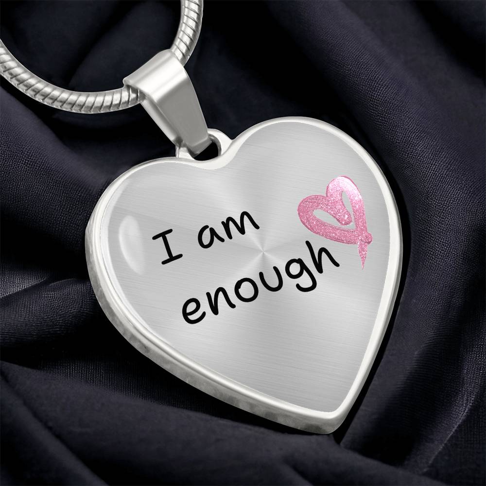 I Am Enough Necklace -Personalized