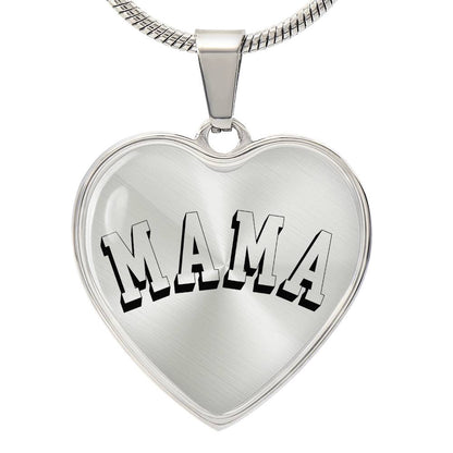 Mama Necklace - Engraved with Kids Names - c