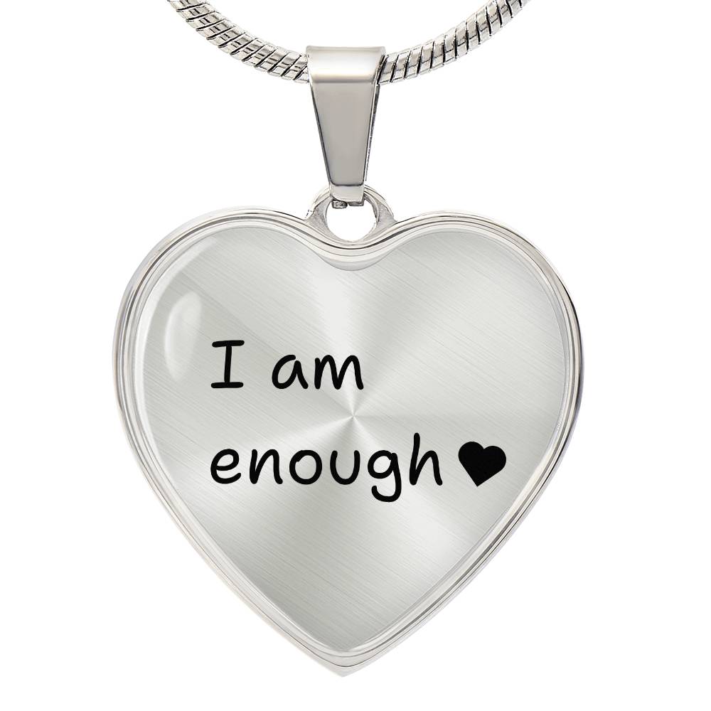 I Am Enough Necklace -Personalized