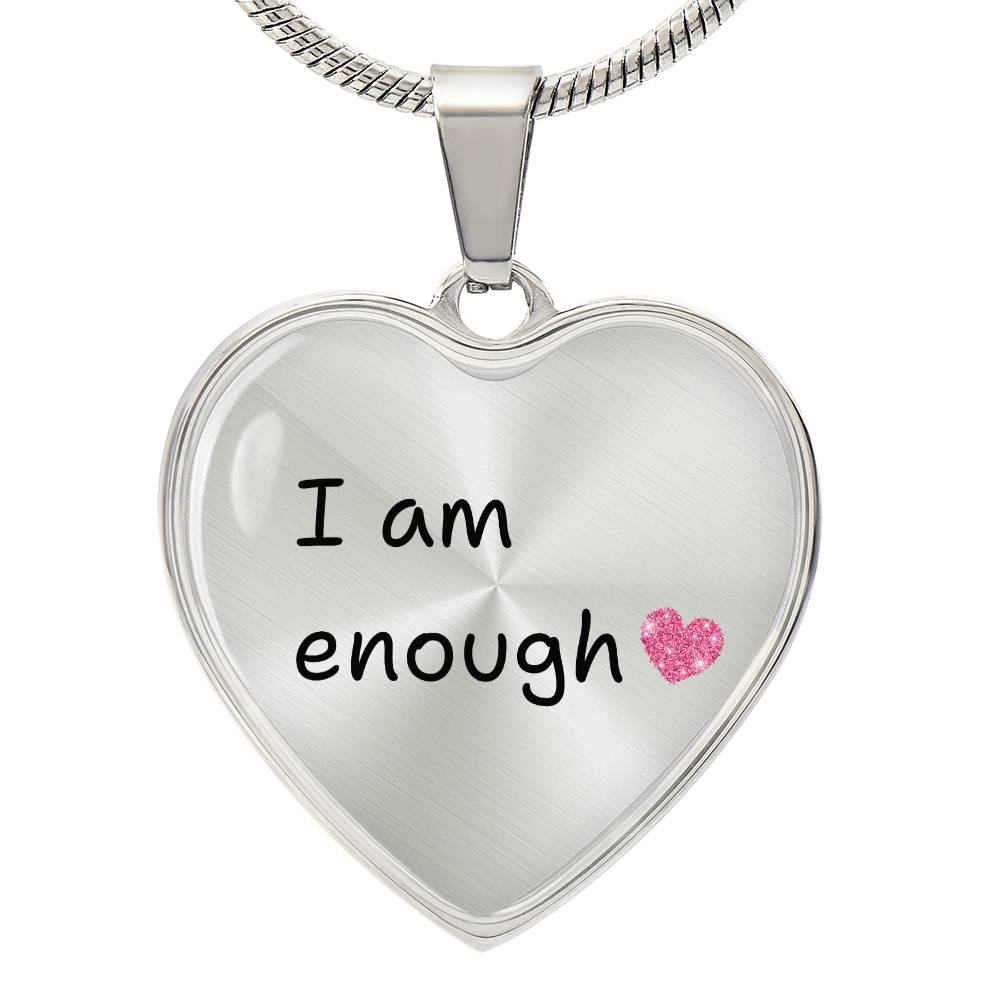 I Am Enough Necklace -Personalized