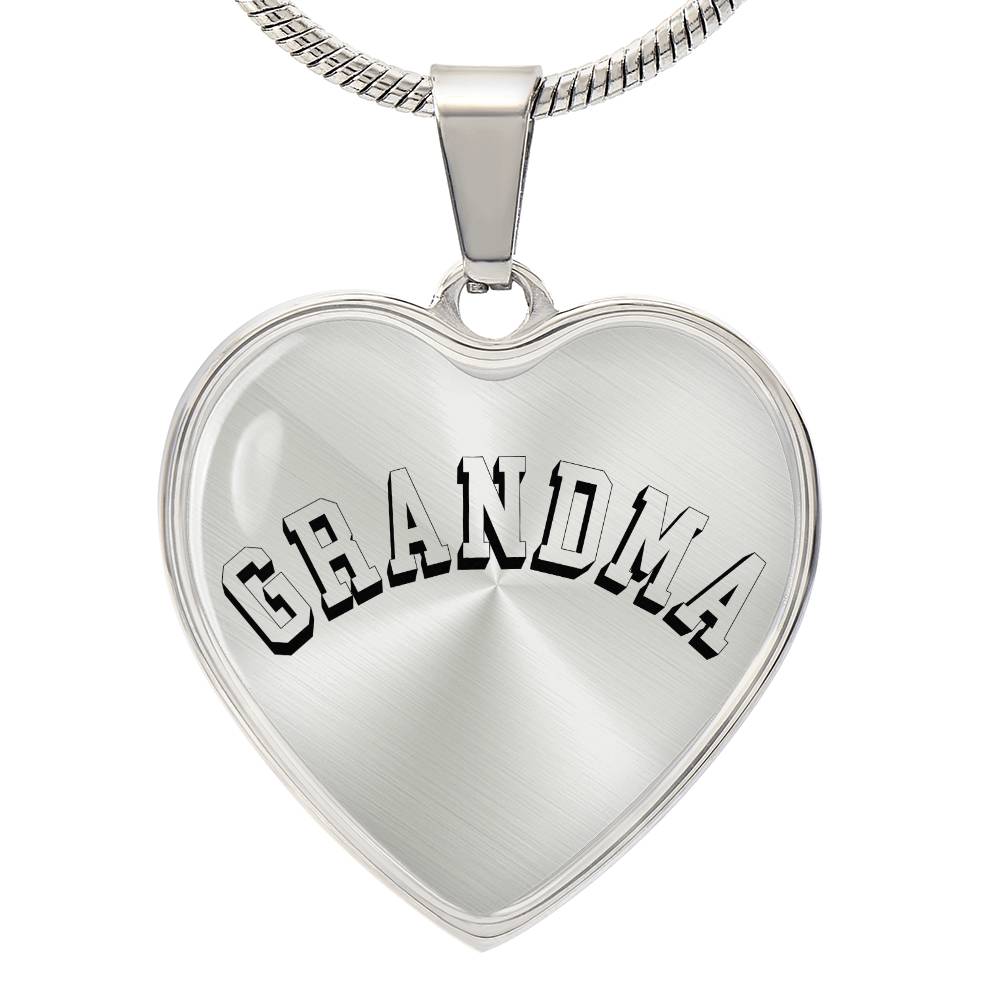 Grandma Necklace - Engraved with Kids Names