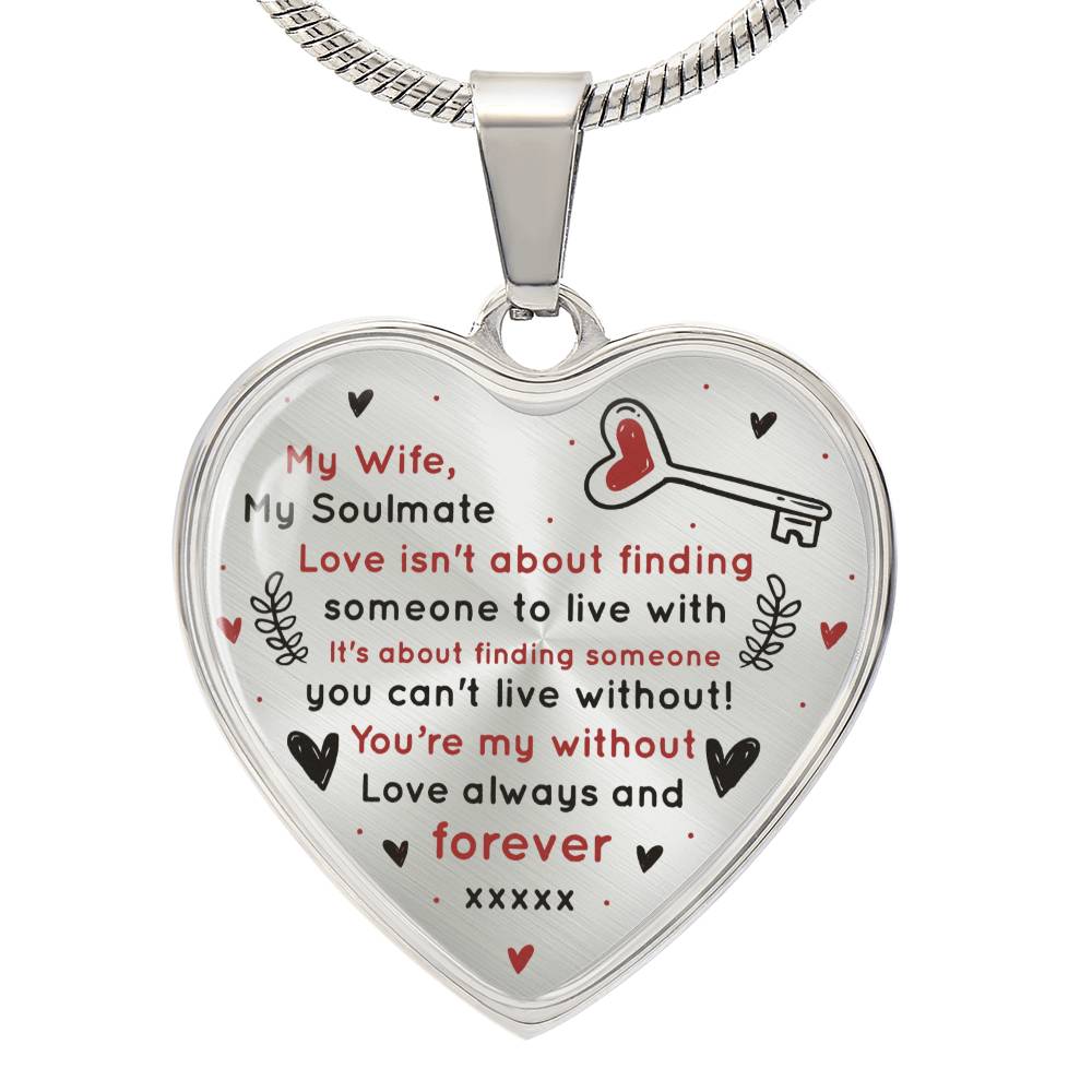 To My Wife Necklace