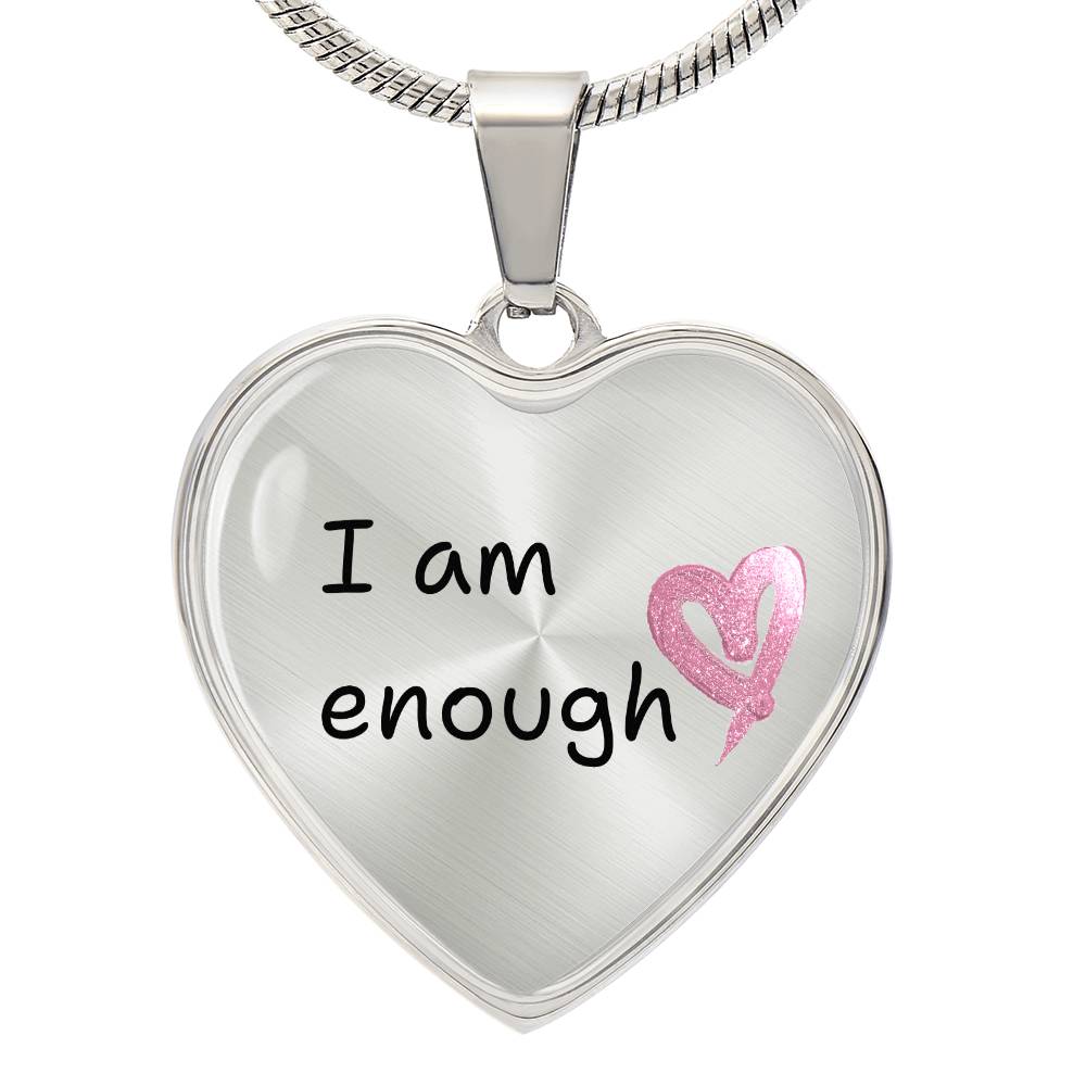 I Am Enough Necklace -Personalized