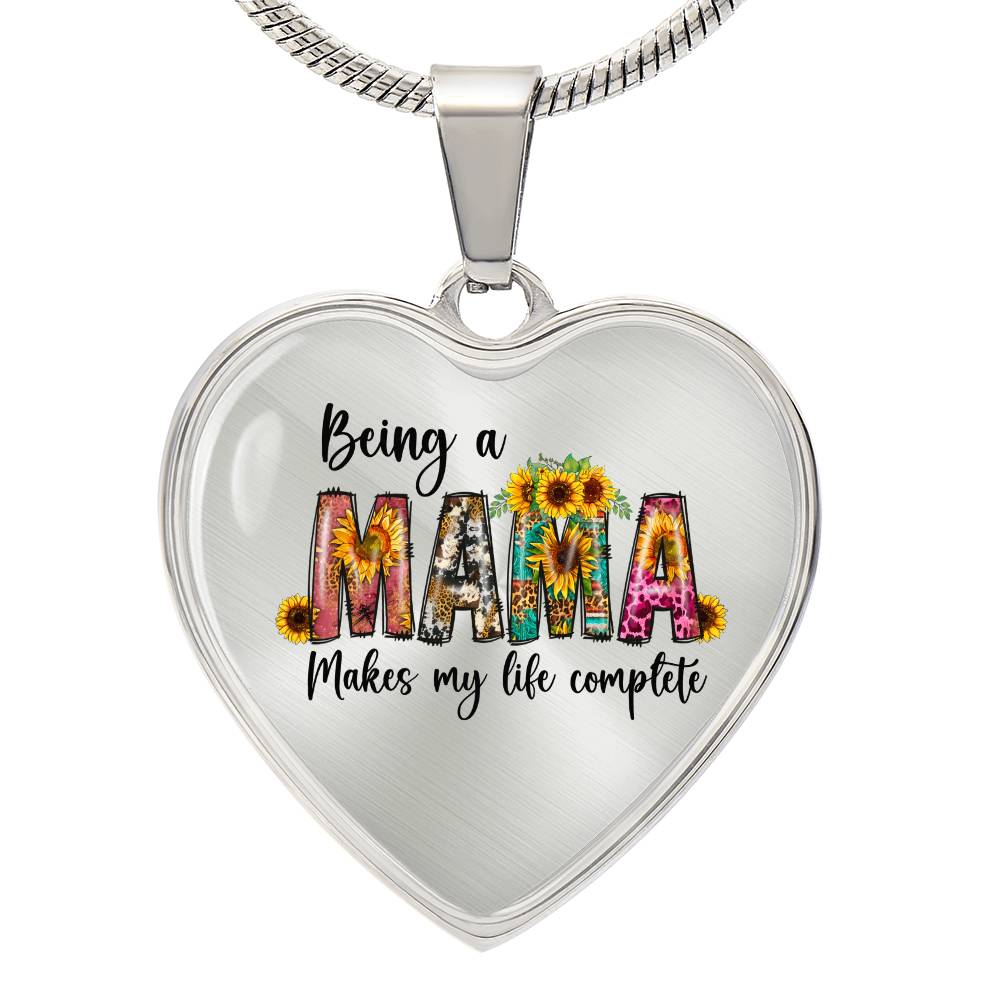 Being A Mama Necklace - Personalized with Kids Names