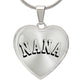 Nana Necklace - Engraved with Kids Names
