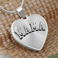 Mama Necklace - Engraved with Kids Names - e