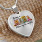 Being A Mama Necklace - Personalized with Kids Names