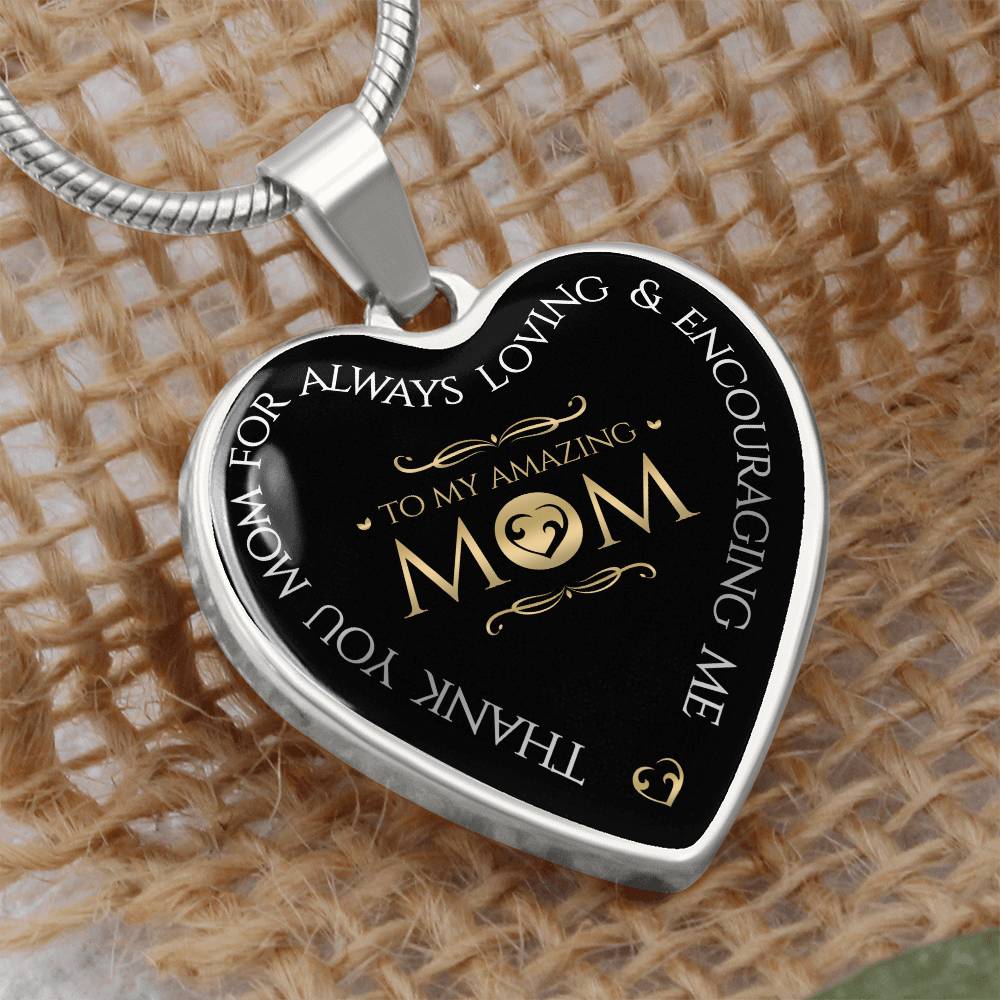 Engraved Heart Necklace