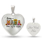 Being A Mama Necklace - Personalized with Kids Names