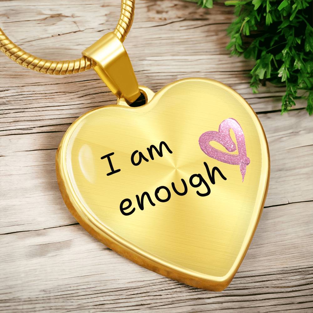 I Am Enough Necklace -Personalized