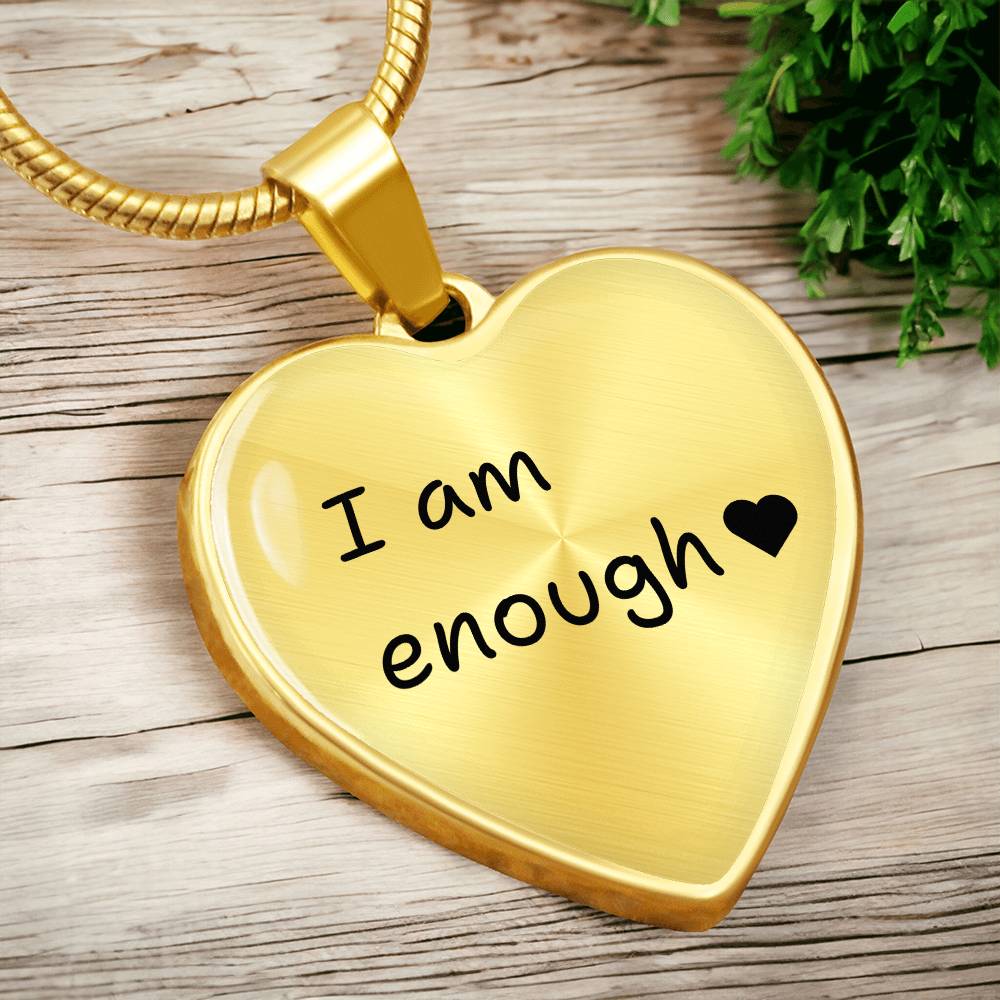 I Am Enough Necklace -Personalized