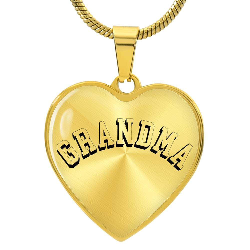 Grandma Necklace - Engraved with Kids Names