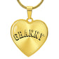 Granny Necklace - Engraved with Kids Names