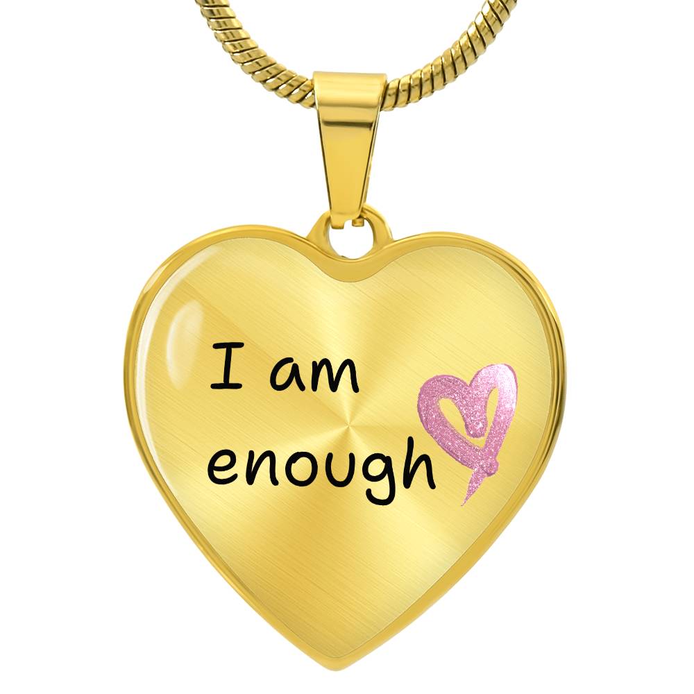 I Am Enough Necklace -Personalized