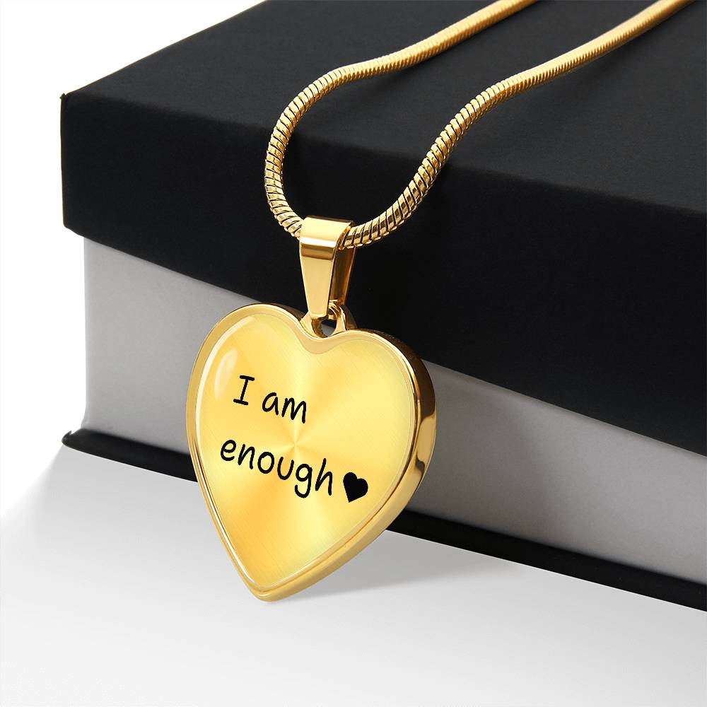 I Am Enough Necklace -Personalized