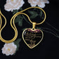 Darling This is Just a Chapter Heart Necklace - Engraved