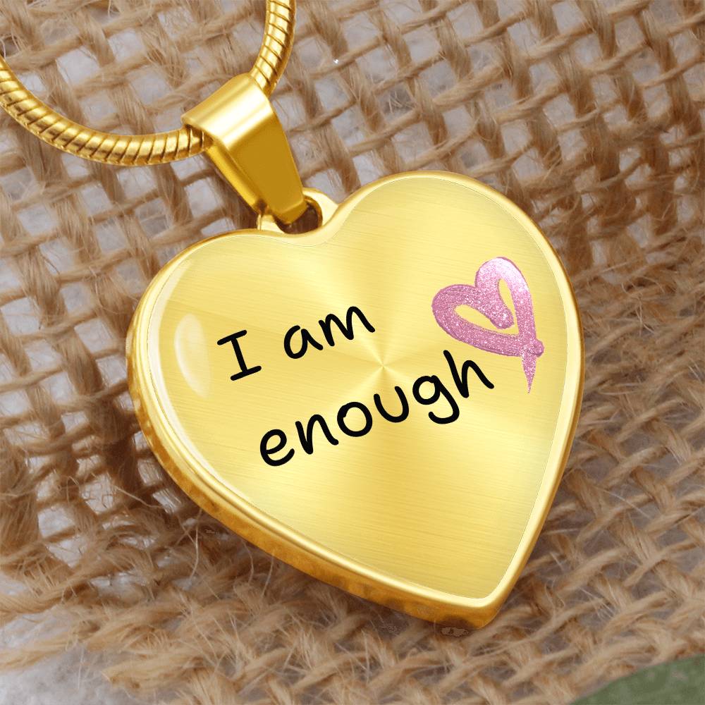 I Am Enough Necklace -Personalized