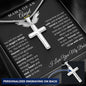 Mama Of An Angel | Personalized Cross Necklace