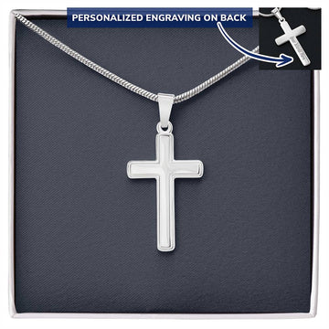 Personalized Cross Necklace