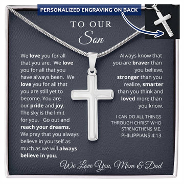To Our Son from Mom and Dad