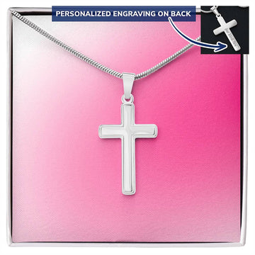 Custom Cross Necklace for Girls