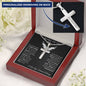 Mama of an Angel | Personalized Laser Engraved Cross